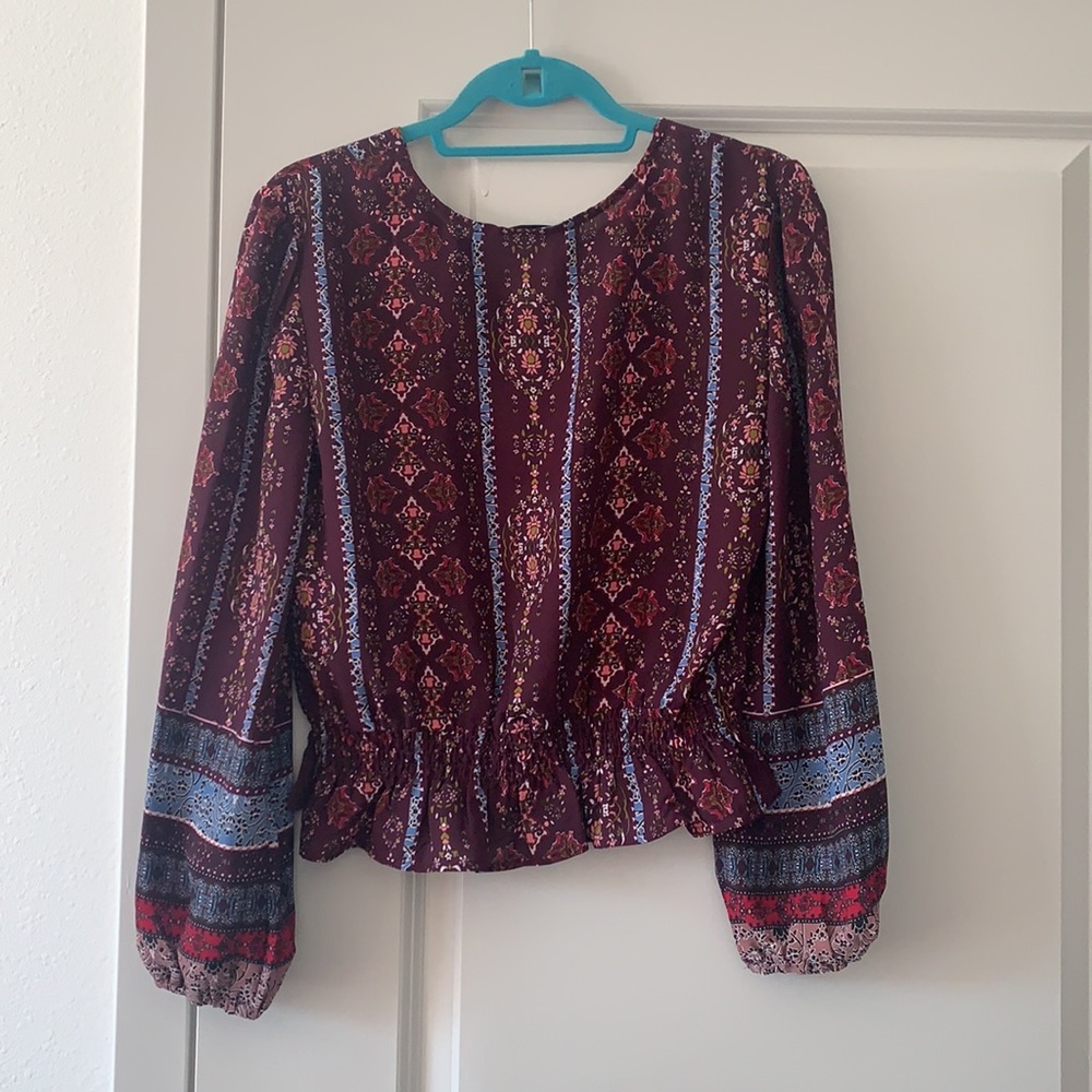 Patterned blouse - Picture 4 of 4